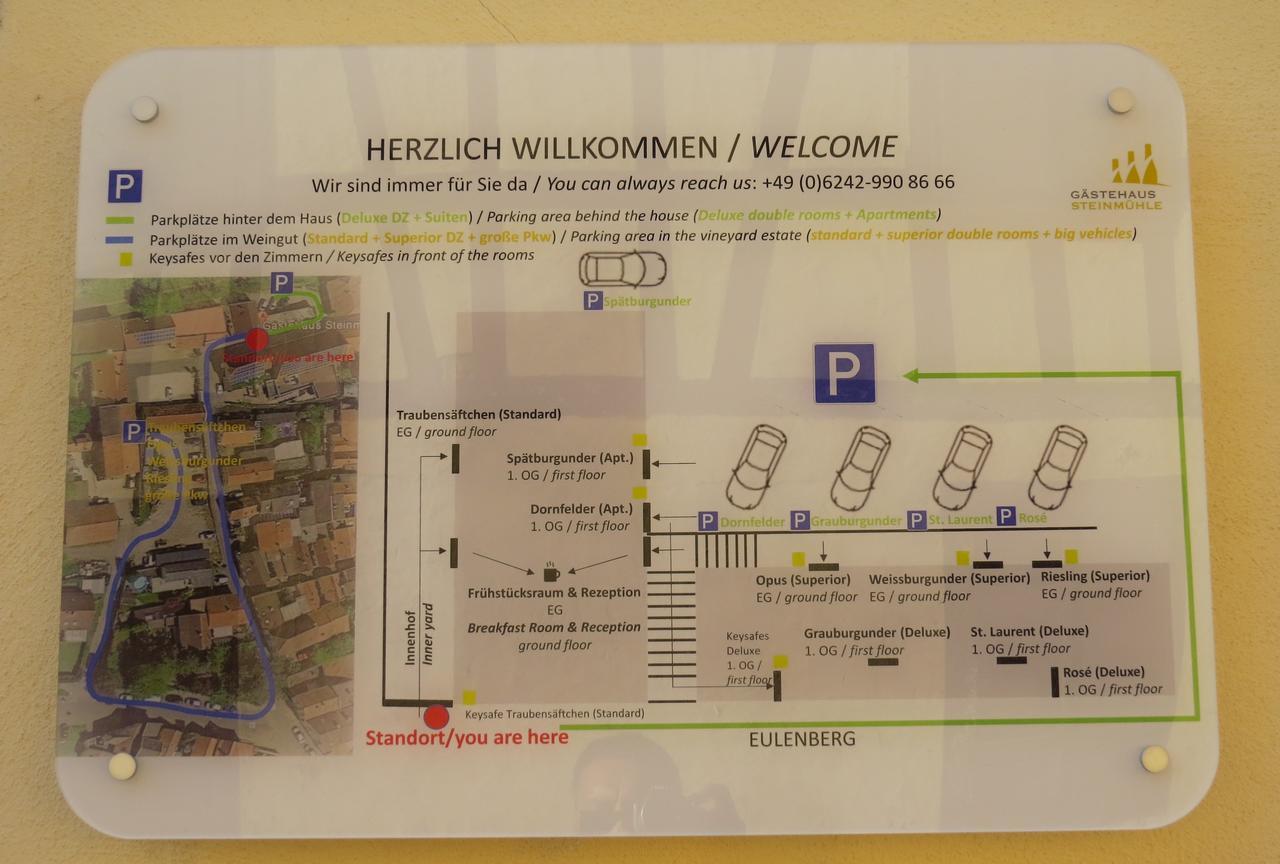 Gaestehaus Steinmuehle 오스트호펜 외부 사진